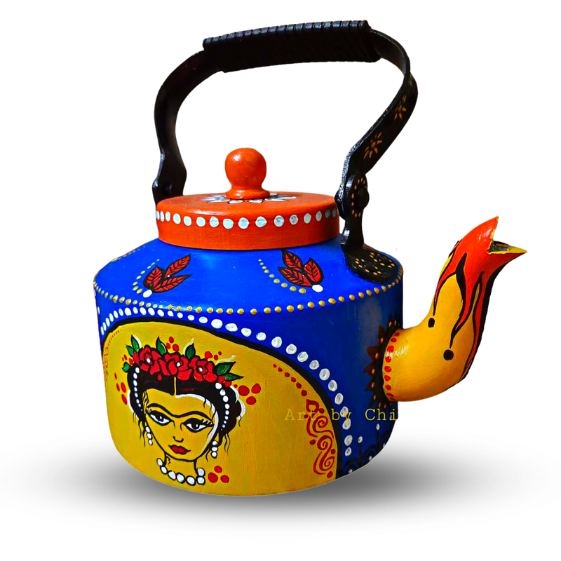 Hand Painted Tea Kettle